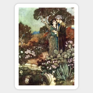 Hour of Grace - Edmund Dulac Sticker